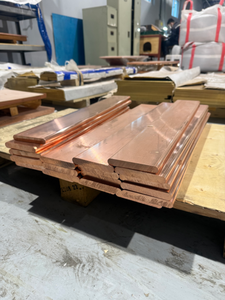 Barre de busbar en cuivre : Matériau Cuivre ETP (Electrolytic Tough Pitch) haute pureté [C1100] Conductivité Conductivité électrique supérieure - Product Image 2