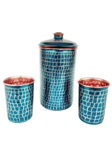 Jarra de Agua de Cobre Puro, Jarra de Agua de Cobre Agradable al Tacto, Artículo Saludable, Jarra de Agua de Cobre Personalizada, Venta al por Mayor de Fábrica, Artículo de Cobre - Product Image 2