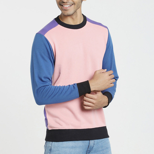High Quality Men's 100% Cotton Blended <b>Sweatshirt</b> Breathable Sustainable with Anti-Wrinkle Anti-Pilling Features for Autumn - Product Image 6