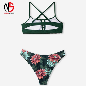 Best Quality Custom Made Women Tankini <b>Set</b> 1 Piece Heavy Duty Spandex/Polyester Breathable Fitness Wear At NURAK's 2026 - Product Image 2