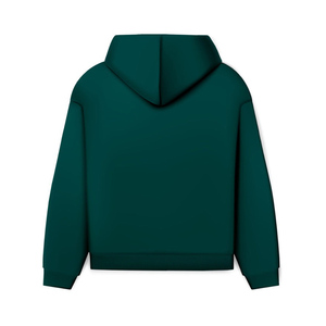 <b>Pink</b> Oversized Hooded <b>Sweatshirt</b> With Kangaroo Pocket Regular Sleeve Fleece Casual Unisex Autumn Wear - Product Image 4