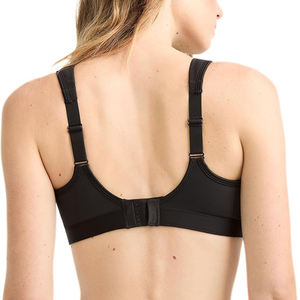 Soutien-gorge de sport rembourré pour femme, maintien moyen, sans coutures, dos croisé, respirant, séchage rapide, sans armatures, style crop top, tenue de sport - Product Image 4