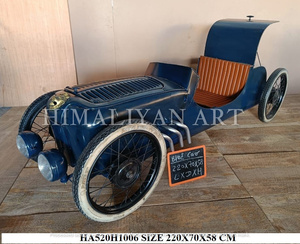 La Mejor Colección de Mesas de Centro Metálicas de Estilo Industrial Vintage, Decoración de Bar con Diseño de Automóvil, Arte Antiguo del Himalaya - Product Image 1