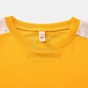 Sweat-shirt pull-over pour homme en molleton de coton et polyester respirant de haute qualité, couleur unie, pour l'hiver, décontracté, séchage rapide, collection 2026 - Product Image 3