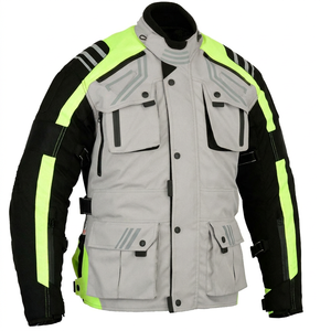 WILDMX Unisex <b>Motorcycle</b> <b>Jacket</b> Full Sleeve Color Blocked Waterproof Quick Dry Breathable All Seasons Riding Gear % Polyester - Product Image 3