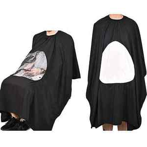 Cape de barbier professionnelle unisexe pour la coupe de cheveux, cape de salon - Product Image 1