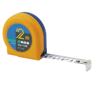 Measuring Tape Steel Tape ABS Case JIS Class 1 Muratec KDS KF13-20 Free 13 Width 2m - Product Image 1