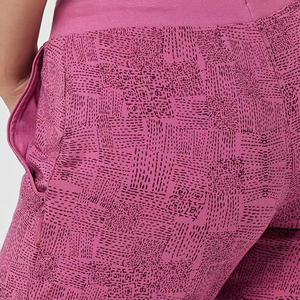 Pantalones Harem Jogger para Mujer, Cintura Alta, Cordón Ajustable, Puños Elásticos, Corte Ajustado en el Tobillo, Transpirables, Rayón y Spandex, Estilo Boho - Product Image 4