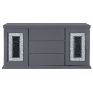 ARIYA <b>Sideboard</b> in Dark Grey Elegant Buffet for Home Decor - Product Image 1