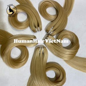 Offre Spéciale Raw Virgin Cheveux 100% cuticules Alignés Cheveux Blonds Bundles Weave Cheveux Extensions - Product Image 5
