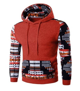 Pull à capuche rembourré pour hommes, gilet à coupe cintrée, Design graphique personnalisé, nouvelle collection 2020 - Product Image 1
