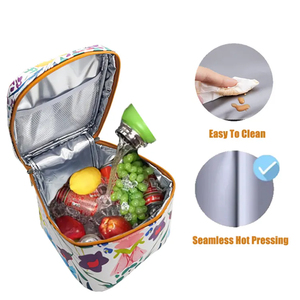 Wholesale Portable Thermal Insulated Lunch Box Tote <b>Cooler</b> Bag Convenient Women's Food Handbag Wholesale <b>Cooler</b> Bag - Product Image 3
