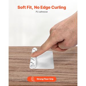 20 Pezzi Antiscivolo per Tappeti, Adesivi Biadesivi Resistenti Senza Residui per Angoli di Tappeti e Protezioni per Pavimenti - Product Image 5