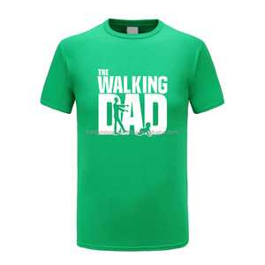 T-shirt en flanelle brodé uni pour homme, nouvelle collection 2022, manches courtes, respirant, séchage rapide, nouveauté - Product Image 6