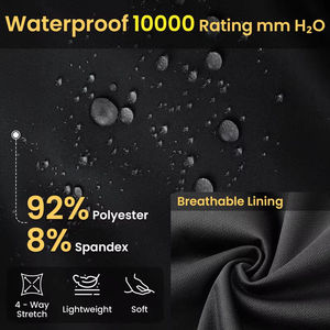 Gilet d'extérieur personnalisé Savvish International pour homme, décontracté, respirant, léger, imperméable, softshell, chauffant, hiver, avec poche - Product Image 3