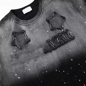 เสื้อยืดคอตตอนหนาน้ำหนัก 230GSM แบบยูนิเซ็กซ์ สไตล์วินเทจ พิมพ์ลาย DTG คอกลม แขนสั้น ระบายอากาศได้ดี กันยับ สตรีทแวร์ - Product Image 6