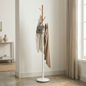 El Mejor Organizador de Estantes OEM, Fabricante de Muebles de Almacenamiento para el Hogar, Artículos para el Hogar DIY, Perchero de Entrada, Independiente, de Madera y Hierro - Product Image 1