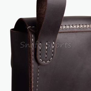 Cinturón de herramientas de cuero genuino al por mayor, transpirable, resistente, para trabajo en exteriores, bolsa para herramientas de construcción, para hombres y mujeres - Product Image 5