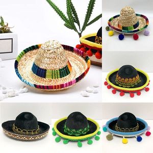 Sombrero bohemio hecho a mano para el sol de verano, sombrero de vaquera personalizable para mujer, estilo mexicano, Sombrero para festivales de playa, fiestas, hoja de palma - Product Image 3