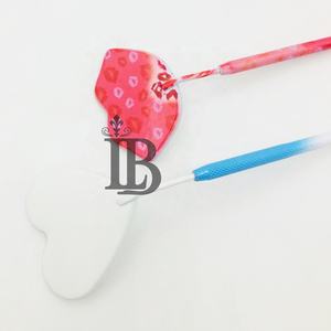 Miroirs pour cils en gros, très demandés, miroirs pour cils en forme de lèvres rouges, miroirs pour extensions de cils en acier inoxydable, miroirs pour extensions de cils tendance en forme de cœur, offres avec logo - Product Image 2