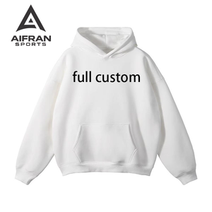Sudadera con Capucha Personalizada de Algodón y Felpa para Hombre y Mujer, Ropa Deportiva, Ropa de Calle, Logotipo OEM, Venta al Por Mayor - Product Image 3