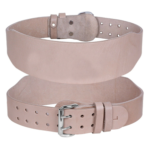 Ceinture de musculation en cuir véritable robuste, protection professionnelle pour la musculation, les squats, l'entraînement avec haltères - Product Image 1
