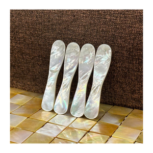 Cuchara de Concha con Incrustaciones de Madreperla Hecha a Mano, Nácar Natural, Vajilla Decorativa, Artesanía Vietnamita, Regalo para Cocina y Comedor - Product Image 1