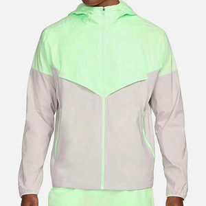 Veste coupe-vent en toile confortable à prix abordable pour l'hiver, avec logo frontal, style streetwear, haute qualité, faible MOQ, en stock - Product Image 2