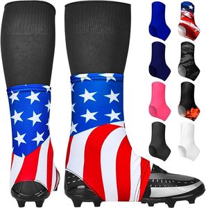 American Flag Soccer <b>Socks</b> Sublimated Polyester Moisture Wicking Breathable All Seasons Adult Unisex Football Apparel - Product Image 1