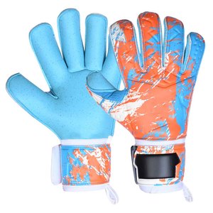 Gants de gardien de but professionnels en latex de haute qualité, fournisseur direct d'usine, fermeture auto-agrippante, séchage rapide, protection personnalisée - Product Image 2