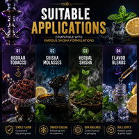 Concentré d'arôme citron menthe pour chicha, tabac soluble pour mélasse de narguilé, fourniture OEM