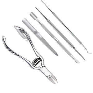 Ensemble d'instruments de pédicure en acier inoxydable de haute qualité, 5 pièces, outils de soin des pieds - Product Image 4