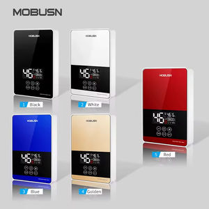 Calentador de Agua Eléctrico Instantáneo de Acero Inoxidable de Alta Calidad de 6000 W y 220 V con Botón Táctil LED, Montado en la Pared, para Uso en Hoteles y Hogares - Product Image 5