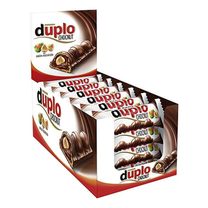 Barres de chocolat Kin-der Bueno, double barre, gaufrette croustillante, crème de noisette, vente en gros - Product Image 1