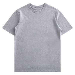 T-shirt uni pour homme en coton premium, col rond, décontracté, léger, confortable, pour tous les jours, coupe moderne, vêtements de mode américains - Product Image 1