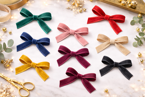 ริบบิ้นกำมะหยี่เนื้อนุ่มสีพื้น ขนาด 15 มม. ผลิตโดยนีลคามัล อินดัสทรีส์ ทำจากโพลีเอสเตอร์ 100% ไม่หดตัว คุณภาพดีเยี่ยม เหมาะสำหรับตกแต่ง - Product Image 6