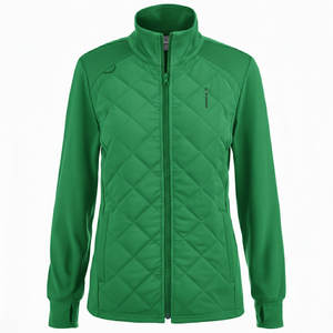 Chaqueta Médica Acolchada Profesional con Cremallera Completa, Uniforme de Enfermería para Trabajadores de la Salud, Chaqueta Deportiva para Médicos y Laboratorio - Product Image 2