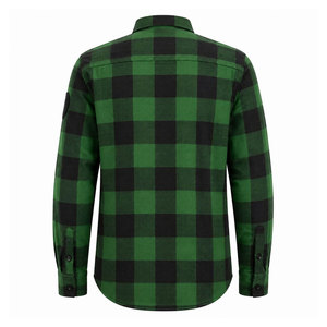 Chemises en flanelle pour motards, grandes tailles pour hommes, logo personnalisé, haute qualité, 100 % coton, faible MOQ, vêtements de sport, chemise en coton anti-plis - Product Image 3