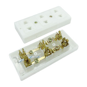 Appareils électriques prise incassable OMINSU 3 prise à deux broches avec lumière active 220-250V - Product Image 5