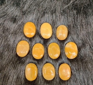 Piedra Ovalada de Aventurina Amarilla Pulida de Alta Calidad y Duradera para Sanación, Reiki, Meditación, Energía - Marca Rais Agate - Product Image 2