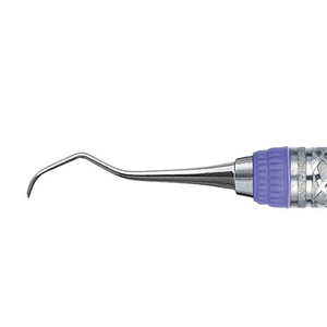 เครื่องมือผ่าตัดทางทันตกรรมสแตนเลสสตีล ด้ามจับแบบมีลายสีเงิน คลาส 1 - Product Image 4