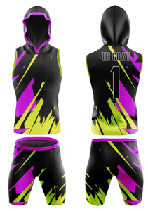 Uniforme de football américain respirant et personnalisable, grande taille, uniformes d'équipe 7V7 avec noms personnalisés - Product Image 2