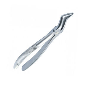 Forceps d'extraction dentaire manuel en acier inoxydable de haute qualité, classe I, avec logo personnalisé, poignée chirurgicale GS-DF-0010, garantie 3 ans - Product Image 1