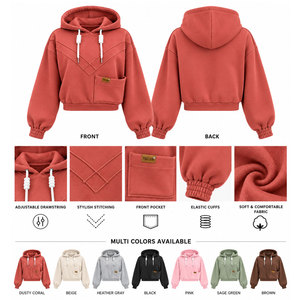 Sudaderas Personalizadas al por Mayor para Mujer, Elegantes y de Alta Calidad, Sudaderas para Mujer con Buen Material en Oferta - Product Image 6