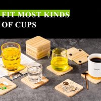 Sous-verres et supports carrés de luxe en bois naturel brut faits à la main, diamètre 300 mm, épaisseur 3 mm, modèle artisanal supplémentaire 0.47