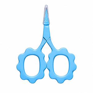Nouveautés Ciseaux de broderie et de couture professionnels en acier inoxydable, tranchants, à motif floral, pour droitiers, à manche court, mini, pour effilage et cheveux - Product Image 1