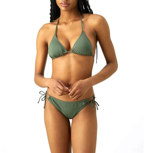Women Spandex/Polyester Fabric Bikini Swimwear Two-Piece <b>Thongs</b> Underwire Eco-Friendly Customizable Front Summer - Product Image 1