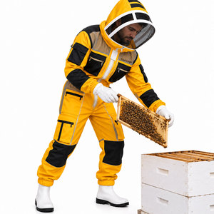 Combinaison d'apiculture à manches longues, nouvelle arrivée, best-seller, fabriquée au Pakistan, écologique et respirante, pour adultes - Product Image 4