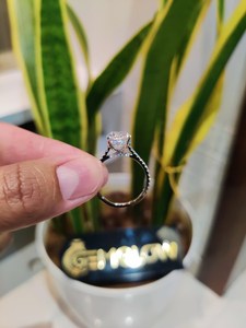 3.50 CT Elongated Cushion Cut Lab Grown <b>Diamond</b> <b>Ring</b> for Women | IGI Certified Solid Gold Engagement <b>Ring</b> | Trendy Luxury - Product Image 2