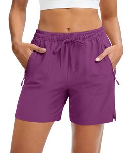 Pantalones Cortos Cargo de Senderismo para Mujer OEM, Duraderos, con Protección Solar UPF 50+, Ligeros, de Secado Rápido, con Bolsillos con Cremallera, Ideales para Viajes, Golf, Camping y Trabajo - Product Image 1